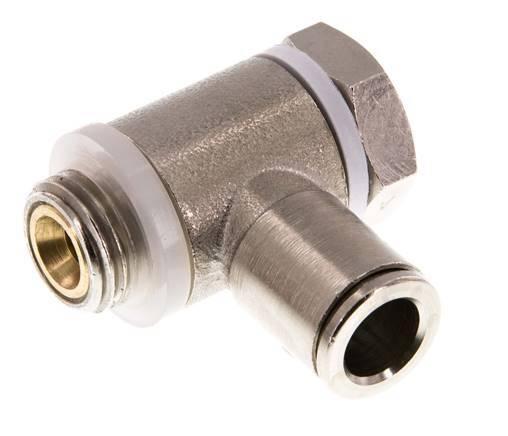 Vanne de régulation de débit Coude 8 mm - G1/4 Banjo à vis, Doe-het-zelf en Bouw, Gereedschap | Overige machines, Verzenden