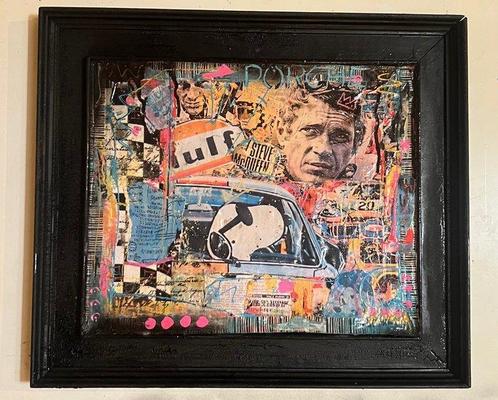 Artmony - En Porsche c est mieux !!, Antiek en Kunst, Kunst | Schilderijen | Modern