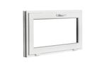 PVC kiep raam b100xh50 cm Wit, Doe-het-zelf en Bouw, Glas en Ramen, Gevelraam of Ruit, Minder dan 80 cm, 80 tot 120 cm, Nieuw