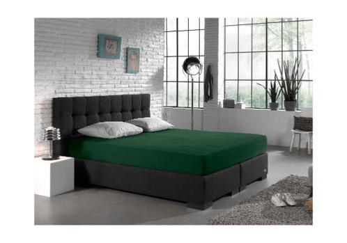 Dreamhouse Enkel Jersey 135 gr. Hoeslaken Botanisch Groen, Huis en Inrichting, Slaapkamer | Beddengoed