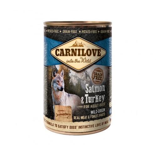 Carnilove - salmon & turkey 400 gr - nourriture humide pour, Animaux & Accessoires, Nourriture & Bols pour chiens, Neuf