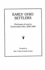 Early Ohio Settlers Purchasers of Land in Southwestern Ohio,, Verzenden, Zo goed als nieuw, Berry