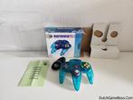 Nintendo 64 / N64 - Controller - Clear Blue - Boxed - EUR, Consoles de jeu & Jeux vidéo, Consoles de jeu | Nintendo 64, Verzenden