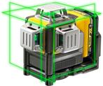 DeWALT DCE089D1G 3x360° Lijnlaser Groen | 12V 2Ah 3D Laser!, Doe-het-zelf en Bouw, Meetapparatuur, Nieuw, Ophalen of Verzenden
