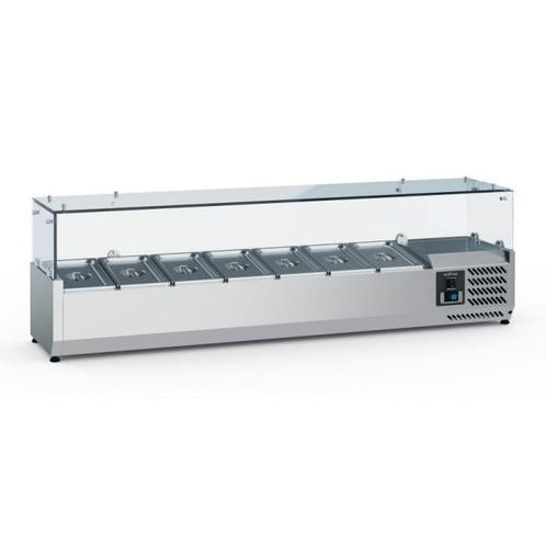 Opzetkoelvitrine 7x 1/4 GN, Elektronische apparatuur, Vriezers en Diepvrieskisten, Ophalen of Verzenden