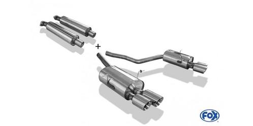 FOX BMW E31 850i einddemper rechts/links en einddemper - 2x9, Autos : Pièces & Accessoires, Systèmes d'échappement, Envoi