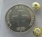Zwitserland. 5 Francs 1939 Laupen - R2 (Zonder