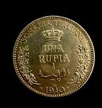 Italiaans Somaliland. Lotto 5 monete (Rupie e Bese) 1910, Postzegels en Munten