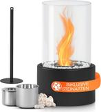 Sfeerhaard - Tafelhaard - Binnen & Buiten - Bio Ethanol - Zw, Huis en Inrichting, Haarden, Verzenden, Nieuw