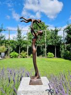 Sculpture, Moeder met kind - 60 cm - Bronze