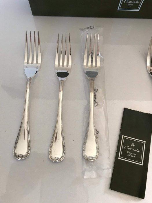 Ensemble de 6 fourchettes à poisson Christofle modèle, Antiek en Kunst, Antiek | Meubels | Tafels