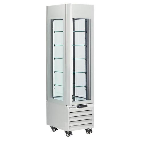 FULL glazen vitrine 260 Lt., 5 glazen niveaus, geventileerd, Articles professionnels, Horeca | Équipement de cuisine, Envoi