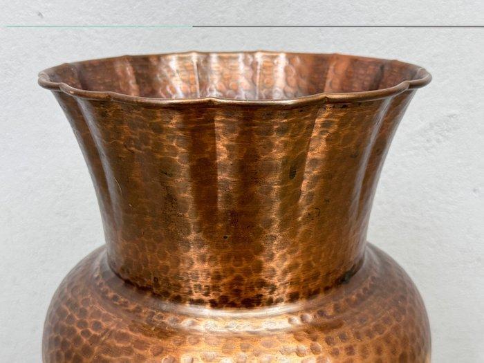 Vaas - Koper - XXL vaas of paraplurek, Antiquités & Art, Curiosités & Brocante