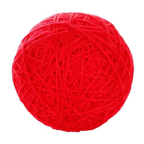 Wollspielball 10cm, rot - kerbl, Dieren en Toebehoren, Katten-accessoires, Nieuw