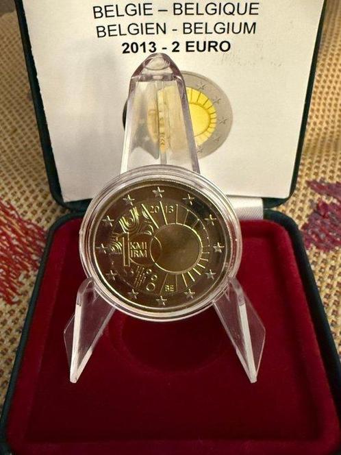 België. 2 Euro 2013 Meteorological Institute Proof, Postzegels en Munten, Munten | Europa | Euromunten