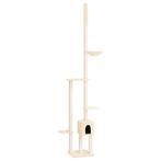 Kattenmeubel Krabpaal cremekleurig | OP = OP | Super koop..., Dieren en Toebehoren, Verzenden, Nieuw, Krabmeubel-onderdelen
