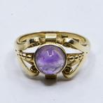 Ring - 18 karaat Geel goud - 1.73ct. tw. Amethist