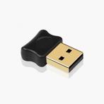 Bluetooth V4.0 USB Dongle Adapter Zwart (Wireless), Informatique & Logiciels, Verzenden