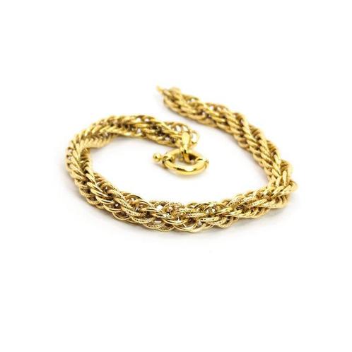 Armband - 18 karaat Geel goud, Handtassen en Accessoires, Armbanden