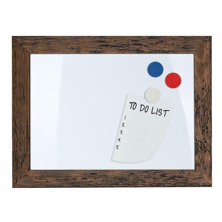 Whiteboard Vintage Bruin 40x60cm, Huis en Inrichting, Woonaccessoires | Memoborden, Verzenden