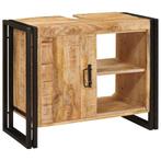 vidaXL Wastafelonderkast 71 x 33 x 58 cm Massief Mango Hout,, Verzenden, Nieuw