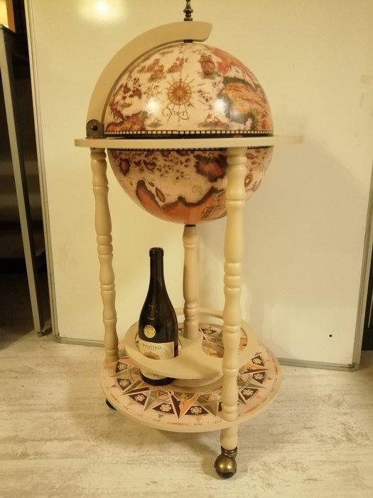 Bar globe - Bois - Globebar Barglobe, Antiquités & Art, Curiosités & Brocante
