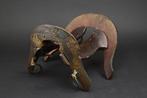 Antique Kura  with Maki-e and Nashiji Depicting Sages -