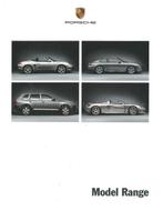 2004 PORSCHE PROGRAMMA BROCHURE ENGELS, Boeken, Auto's | Folders en Tijdschriften, Nieuw