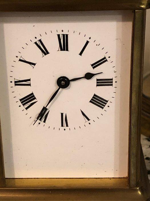 Reisklok (2) - Messing - 1970-1980, Antiek en Kunst, Antiek | Klokken