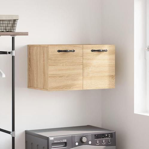 vidaXL Wandkast 60x36,5x35 cm bewerkt hout sonoma, Huis en Inrichting, Kasten | Overige, Nieuw, Verzenden