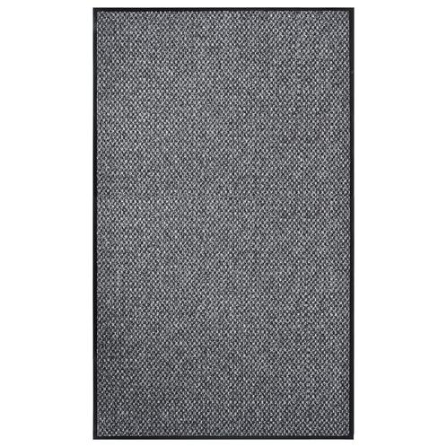 vidaXL Deurmat 90x150 cm grijs, Tuin en Terras, Deurmatten, Nieuw, Verzenden