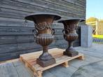 2 XL Chateau Vases - Iron - Vaas - gietijzer, Antiek en Kunst