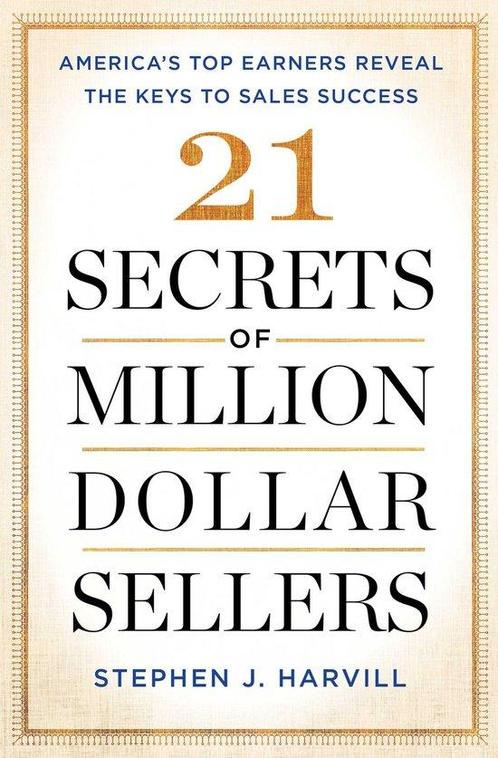 21 Secrets of Million-Dollar Sellers 9781501183966, Boeken, Overige Boeken, Zo goed als nieuw, Verzenden