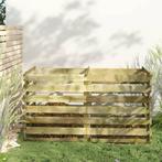 vidaXL Compostbak met latten geïmpregneerd grenenhout, Tuin en Terras, Verzenden, Nieuw