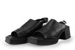 Vagabond Sandalen in maat 40 Zwart | 5% extra korting, Verzenden, Zwart, Sandalen of Muiltjes, Zo goed als nieuw
