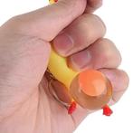 Knijp Kip Sleutelhanger met Ei - Squishy Chicken Fidget Anti, Verzenden