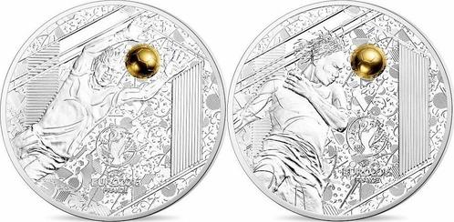 Frankreich 3 x 10 Euro zilver 2016 Uefa Europameisterscha..., Postzegels en Munten, Munten | Europa | Euromunten, België, Verzenden