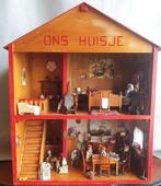 Diverse merken  - Poppenhuis 4-Kamer houten poppenhuis