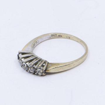 Bague - 18 carats Or jaune - 0.04ct. tw. Diamant (Naturelle) beschikbaar voor biedingen