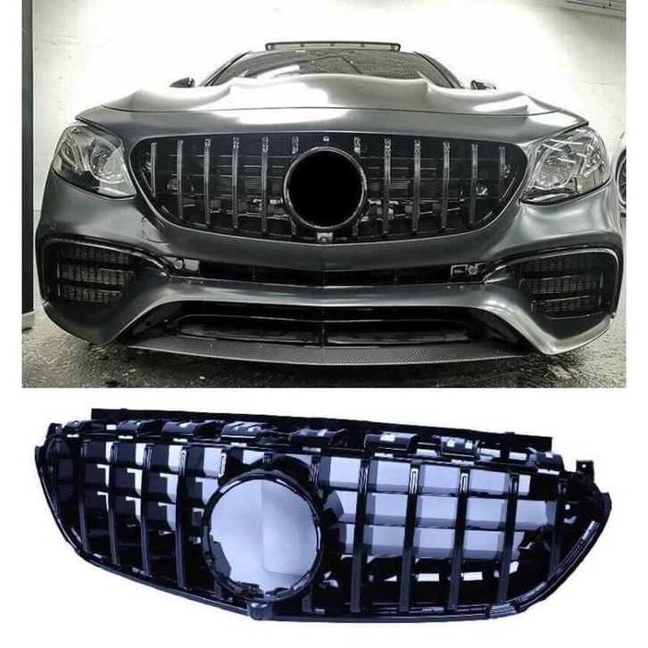 Grill voor mercedes e63 2017-2019 glanzend zwart, Auto-onderdelen, Carrosserie