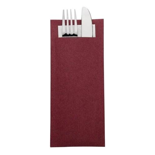 Bestekzakje | Incl. Servet | Papier | 500 Stuks | 195x57mm, Zakelijke goederen, Horeca | Keukenapparatuur, Nieuw in verpakking
