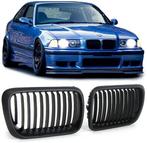 Mat Zwarte Nieren Gril Set Facelift BMW E36 B0124, Nieuw, Voor, BMW