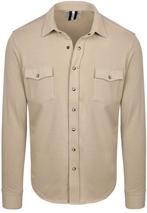 Profuomo Overshirt Western Beige maat Maat 52/54 (L) Heren, Kleding | Heren, Maat 52/54 (L), Verzenden, Beige, Nieuw