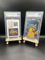 Pokémon - 2 Graded card - van Gogh Insert Card & Pikachu