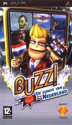 Buzz! de Slimste van Nederland (PSP Games), Games en Spelcomputers, Ophalen of Verzenden, Zo goed als nieuw