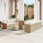 vidaXL Tuinbank Set 11 pcs beige en crèmekleurig 80 x 80 x, Tuin en Terras, Verzenden, Nieuw