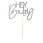 Cocktailprikkers Hey Baby 9cm 12st, Verzenden, Nieuw