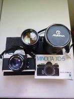 Minolta XD5 + Rokkor 1,7/50mm + Makinon 2,8/135mm with