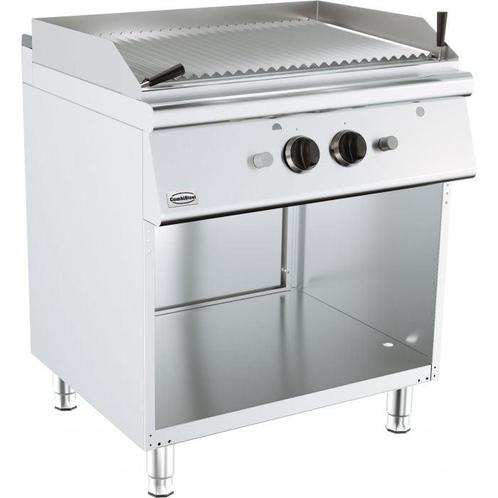 Base 700 Lavasteen Grill | Gas | Open Onderstel | 2x 9kW |, Zakelijke goederen, Horeca | Keukenapparatuur, Nieuw in verpakking
