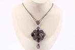 Sans prix de réserve - Collier Argent Améthyste